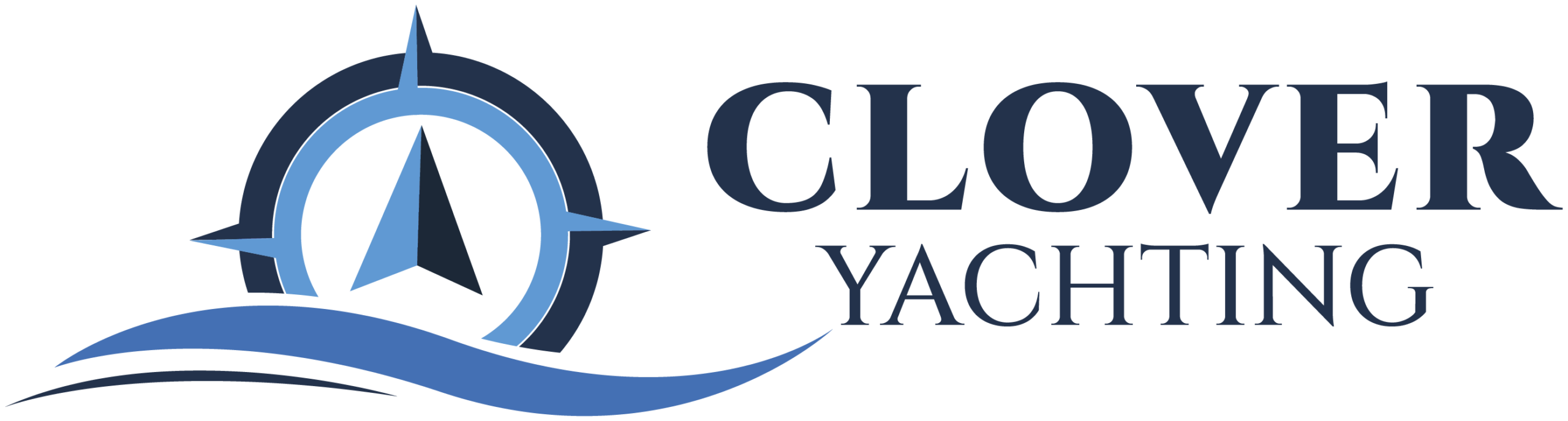 Clover Yachting logo, yat kiralama hizmeti, motor yat kiralama